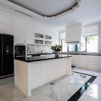  Thi công đá bếp nhân tạo biệt thự Vinhomes Gardenia