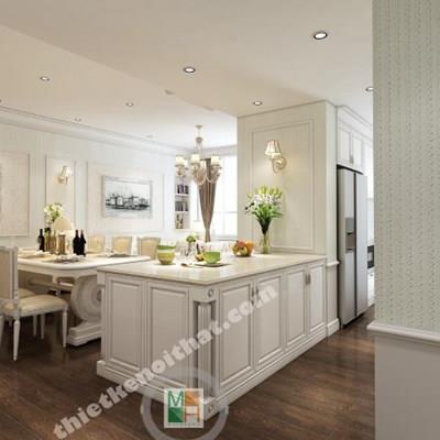  Công trình thi công đá ốp bếp cao cấp tại chung cư Sunrise City