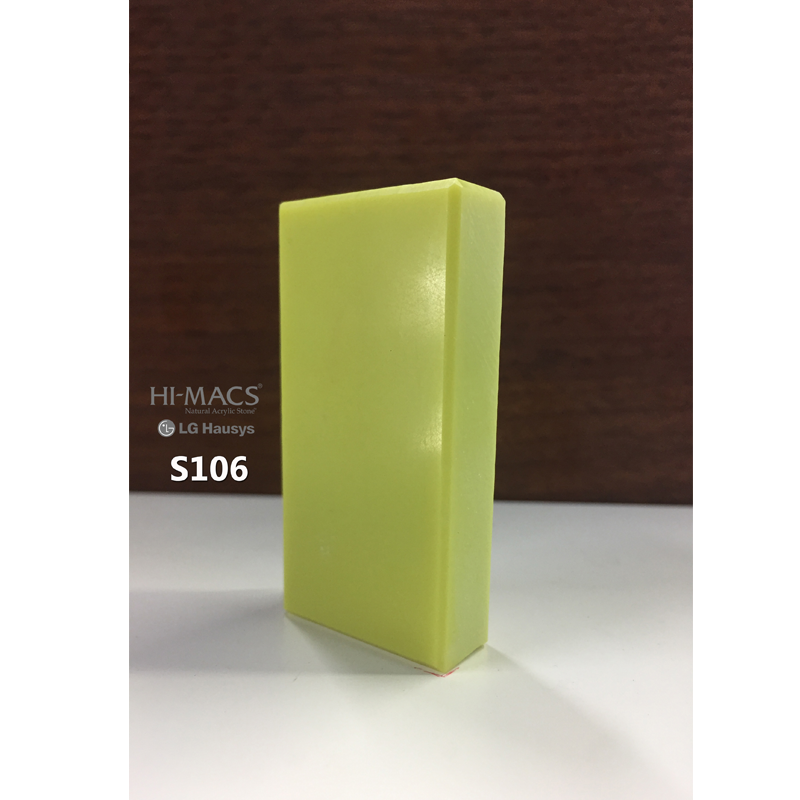  Đá ốp bếp cao cấp màu vàng chanh mã S106 Lemon Squash